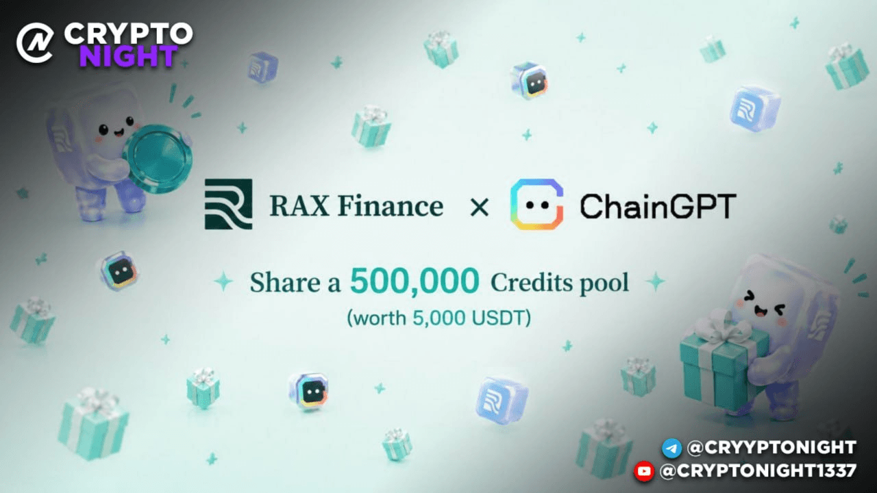 RAX Finance x ChainGPT: 500,000 Credits Pool