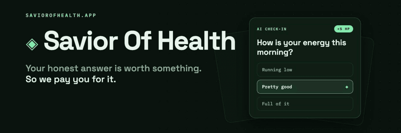 Savior of Health: AI Healthcare Earn HP Daily